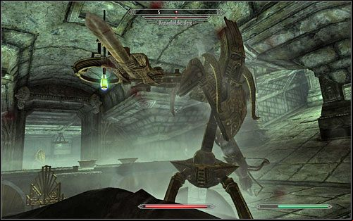 Head out of the room using the age behind the Lexicon altar and unlock the door - Unfathomable Depths | Side quests - Side quests - The Elder Scrolls V: Skyrim Game Guide