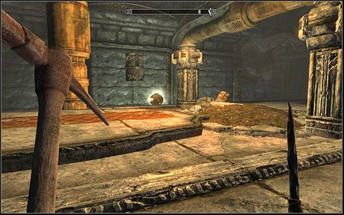 A much greater challenge awaits you in the further part of the ruins - No-one Escapes Cidhna Mine - p. 2 | Side quests - Side quests - The Elder Scrolls V: Skyrim Game Guide