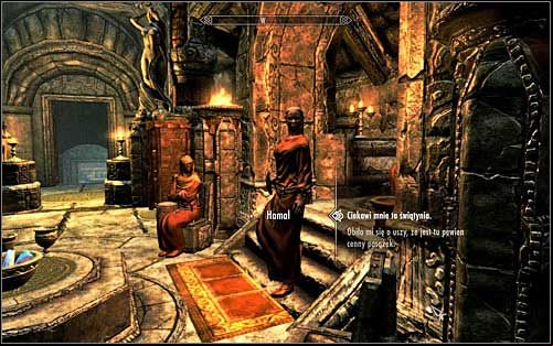 If you dont want to steal the statue for Degaine, if you already stole it and took back to him or were caught red-handed, you will need to speak with sister Hamal in the Sanctum (screen above) - The Heart of Dibella | Side quests - Side quests - The Elder Scrolls V: Skyrim Game Guide
