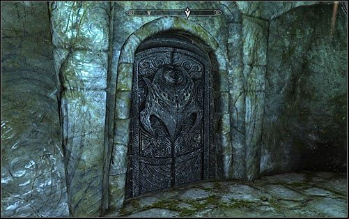 Luckily you wont have to go through the whole ruins again, as you can use the door behind the magic sphere (screen above) - Under Saarthal - p. 3 | Side quests - Side quests - The Elder Scrolls V: Skyrim Game Guide