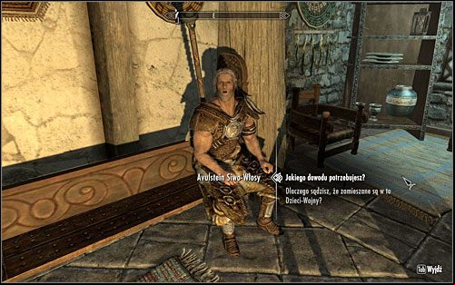 If you havent met with Fralia and would want to take on this mission, you can head straight to her house and there speak with the grey-haired man (he will greet you with curses and axe waving) - Missing in Action | Side quests - Side quests - The Elder Scrolls V: Skyrim Game Guide