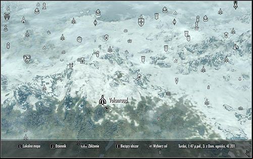 Open the world map and head to Volunruud, located in the middle part of Skyrim (screen above) - Silenced Tongues | Side quests - Side quests - The Elder Scrolls V: Skyrim Game Guide