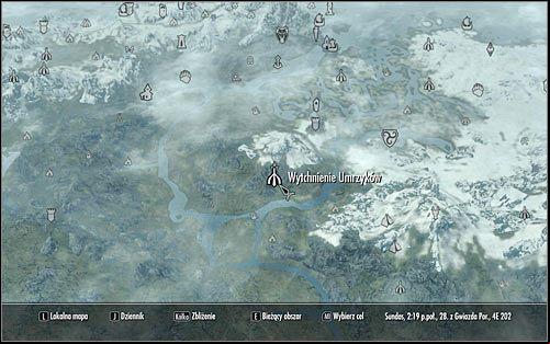 Head out of the College, open the world map and find Dead Mens Respite (screen above) - Tending the Flames - p. 1 | The Bards College quests - The Bards College quests - The Elder Scrolls V: Skyrim Game Guide