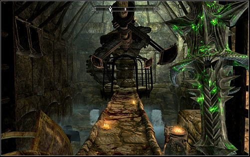 Inside the next room you will need to fight some Draugrs and you should especially look out for those who can use spells - Tending the Flames - p. 1 | The Bards College quests - The Bards College quests - The Elder Scrolls V: Skyrim Game Guide