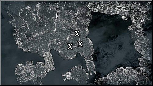 Markings on the map: X - Interactive pillars. - Miscellaneous: Find Rjorns Drum | The Bards College quests - The Bards College quests - The Elder Scrolls V: Skyrim Game Guide