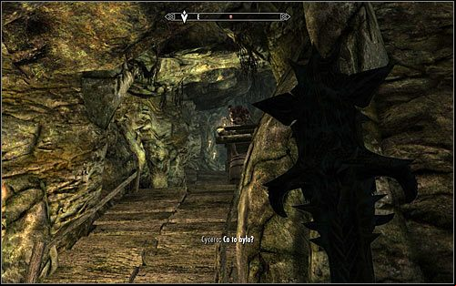 Be careful after reaching the first intersection, choose the corridor going south-east (screen above) and defeat the Bandit there - Miscellaneous: Find Finns Lute | The Bards College quests - The Bards College quests - The Elder Scrolls V: Skyrim Game Guide