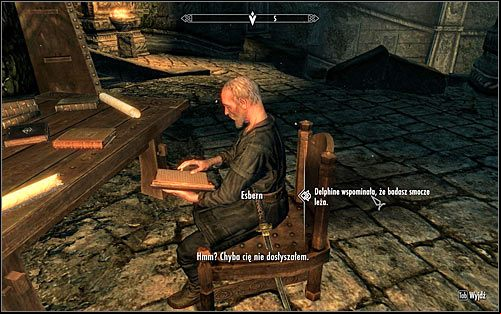 You can approach this quest only after finish the mission of brining three volunteers to the Blades, as part of (The Blades) Bring a follower to Delphine - (The Blades) Ask Esbern about dragon lairs | The Blades and the Greybeards quests - The Blades and the Greybeards quests - The Elder Scrolls V: Skyrim Game Guide