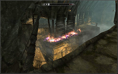 Crouching, go into the northern room - The Jagged Crown - p.1 | Imperial Legion Quests - Imperial Legion Quests - The Elder Scrolls V: Skyrim Game Guide