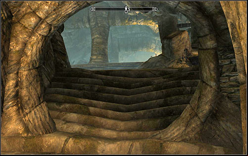 If you chose the shortcut, when you get back to the temple youll have to interact with a bolt which will take you back to the ruins entrance (the above screen) - The Jagged Crown - p.2 | Imperial Legion Quests - Imperial Legion Quests - The Elder Scrolls V: Skyrim Game Guide