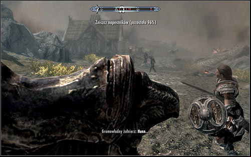 In the first stages of the battle, focus on defending the first barricade, the place where Legate Rikke gave her speech - Battle for Whiterun | Imperial Legion Quests - Imperial Legion Quests - The Elder Scrolls V: Skyrim Game Guide