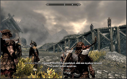 Go back to the drawbridge and listen to Jarl Balgruufs speech (the above screen), thanking everyone gathered here for their sacrificial fight - Battle for Whiterun | Imperial Legion Quests - Imperial Legion Quests - The Elder Scrolls V: Skyrim Game Guide