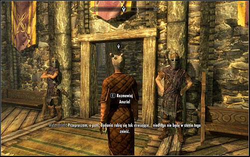Follow Anuriel and stay close to her as advised (the above screen) - Compelling Tribute | Imperial Legion Quests - Imperial Legion Quests - The Elder Scrolls V: Skyrim Game Guide