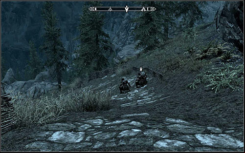 When you get to the market spot, look around for the scouts (the above screen) and talk to Hadvar - Compelling Tribute | Imperial Legion Quests - Imperial Legion Quests - The Elder Scrolls V: Skyrim Game Guide