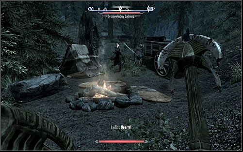 If you want to act alone, go northeast right away - Compelling Tribute | Imperial Legion Quests - Imperial Legion Quests - The Elder Scrolls V: Skyrim Game Guide