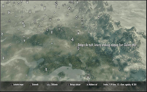 Open the world map and youll see that the allied troops are waiting for the order to attack at some distance from Fort Greenwall (the above screen), so I dont recommend using Fast Travel - The Battle for Fort Greenwall | Imperial Legion Quests - Imperial Legion Quests - The Elder Scrolls V: Skyrim Game Guide