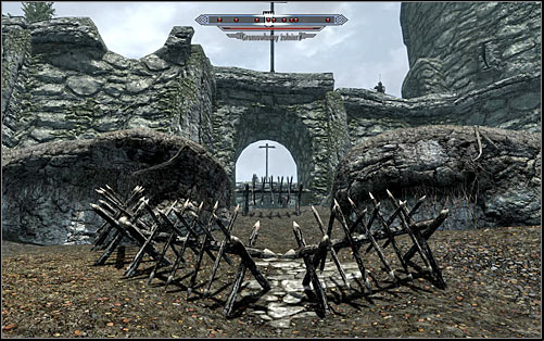 There are three ways you can get inside the fort - The Battle for Fort Greenwall | Imperial Legion Quests - Imperial Legion Quests - The Elder Scrolls V: Skyrim Game Guide