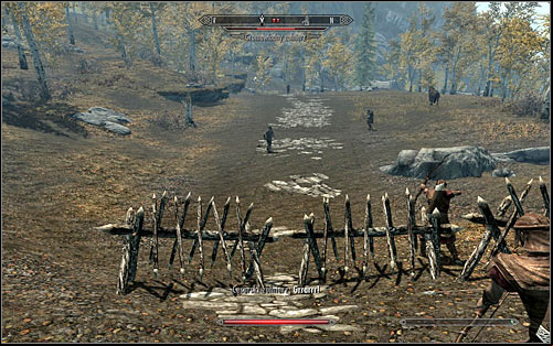 No matter the tactic, you need to fight until the strength parameter drops to 0% - The Battle for Fort Greenwall | Imperial Legion Quests - Imperial Legion Quests - The Elder Scrolls V: Skyrim Game Guide