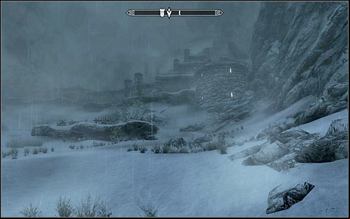 Before you do anything, wait until the night to lessen your chances of being accidentally discovered by one of the sentries - Rescue from Fort Kastav | Imperial Legion Quests - Imperial Legion Quests - The Elder Scrolls V: Skyrim Game Guide