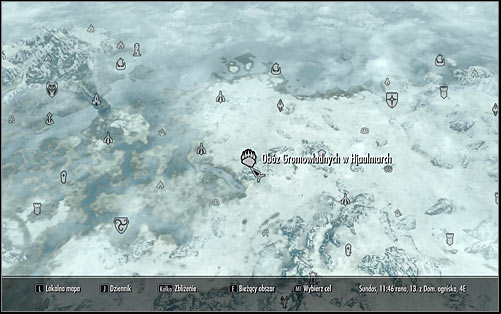 Leave the Palace of the Kings, open the world map and find the Hjaalmarch Stormcloak Camp (the above screen) - Liberation of Skyrim - p.2 | Stormcloak Rebellion Quests - Stormcloak Rebellion Quests - The Elder Scrolls V: Skyrim Game Guide