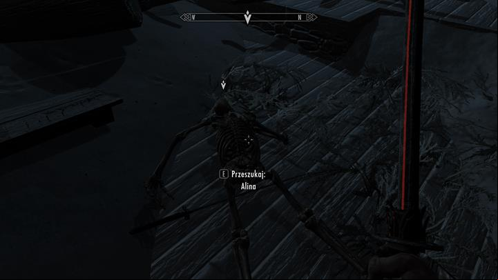 The skeleton of the woman is found on the floor - The Way Home | Quests in the game - Quests in the game - The Elder Scrolls V: Skyrim Game Guide