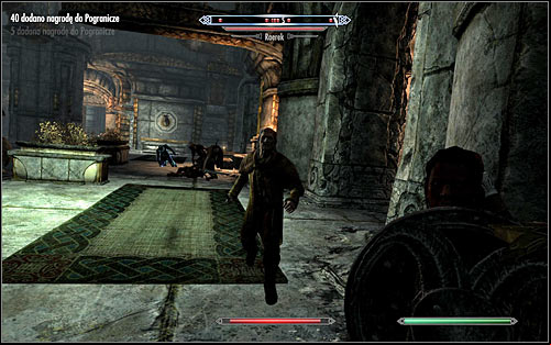 Note - if you spend too much time exploring the areas closed to guests or run around the keep with your weapons drawn, you can encourage the guards to attack your character - Compelling Tribute - p.1 | Stormcloak Rebellion Quests - Stormcloak Rebellion Quests - The Elder Scrolls V: Skyrim Game Guide