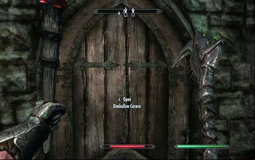 When you see a blood sucker fighting with a spider, wait for their fight to end - Awakening - Beginning - The Elder Scrolls V: Skyrim - Dawnguard - Game Guide and Walkthrough