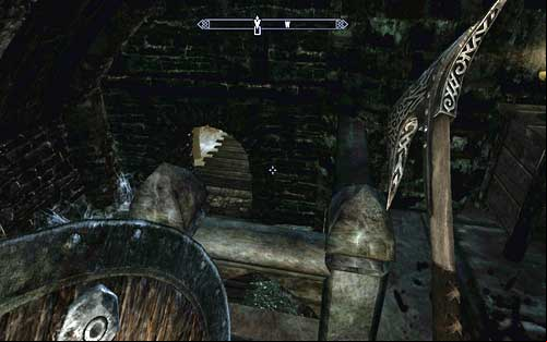 Inside the underground, find stairs leading onto the upper level - Chasing Echoes - p. 1 - Vampire Lord path - The Elder Scrolls V: Skyrim - Dawnguard - Game Guide and Walkthrough