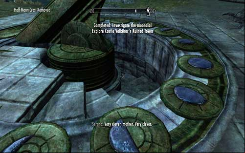 After collecting all of them, place them in free spots around the hand - Chasing Echoes - p. 1 - Vampire Lord path - The Elder Scrolls V: Skyrim - Dawnguard - Game Guide and Walkthrough