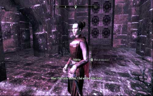 Eventually you will reach a castle with a strange barrier, where Valerica is imprisoned - Beyond Death - Vampire Lord path - The Elder Scrolls V: Skyrim - Dawnguard - Game Guide and Walkthrough