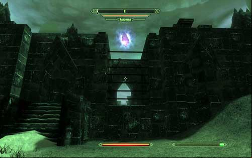 It can be found north-west of Valerica's former prison, inside big ruins with a rock flying above - Beyond Death - p. 2 - Dawnguard path - The Elder Scrolls V: Skyrim - Dawnguard - Game Guide and Walkthrough
