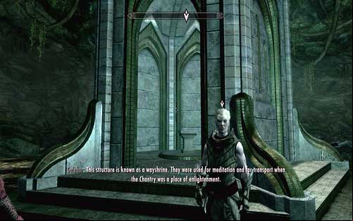 In order to reach the Darkfall age, go through the portal found in the shrine - Touching The Sky - p. 1 - Dawnguard path - The Elder Scrolls V: Skyrim - Dawnguard - Game Guide and Walkthrough