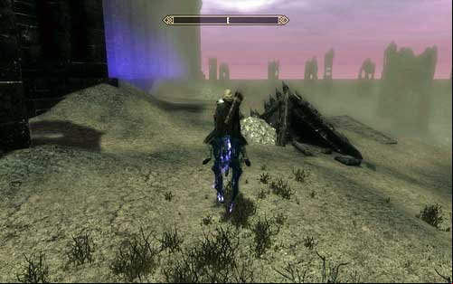 For the next one, head east of the pink barrier - Impatience of a Saint - p. 2 - Mutual side missions - The Elder Scrolls V: Skyrim - Dawnguard - Game Guide and Walkthrough