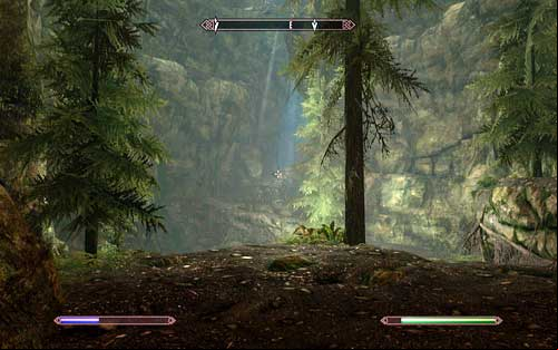 A bit further you will reach a spot with a couple growing trees - Lost to the Ages - p. 1 - Mutual side missions - The Elder Scrolls V: Skyrim - Dawnguard - Game Guide and Walkthrough