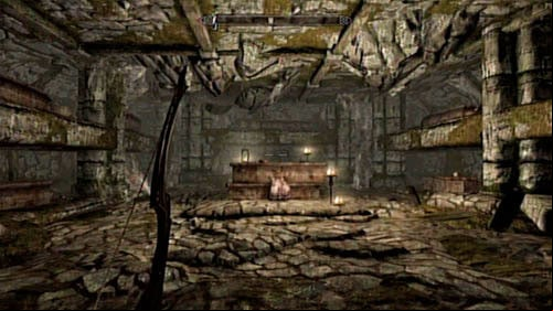 Enter the room with the big amount of coffins and candlesticks - March of the Dead | Side missions - Raven Rock - Side missions - Raven Rock - The Elder Scrolls V: Skyrim - Dragonborn Game Guide