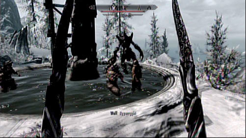 After defeating the beast, approach the disenchanted obelisk to learn a new Word of Power - North Wind - Defeat the Lurker | Main story mode - The Fate of the Skaal - Main story mode - The Fate of the Skaal - The Elder Scrolls V: Skyrim - Dragonborn Game Guide