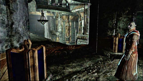 Cross the platform and put the Cube on one of the two pedestals at the end of the room - Restore the steam supply to the Dwemer reading room | Main story mode - Path of Knowledge - Main story mode - Path of Knowledge - The Elder Scrolls V: Skyrim - Dragonborn Game Guide