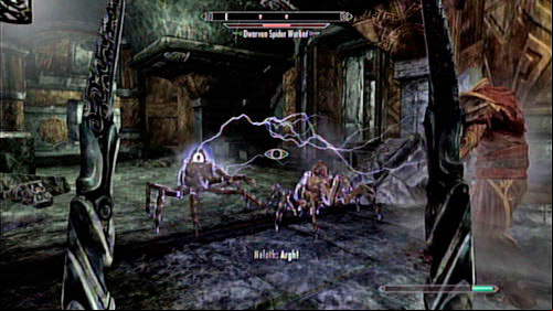 Head to the other side of the room and open the door - Restore the steam supply to the Dwemer reading room | Main story mode - Path of Knowledge - Main story mode - Path of Knowledge - The Elder Scrolls V: Skyrim - Dragonborn Game Guide
