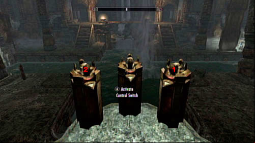 Activate the machine to lower the bridges and launch an attack on the room - Spiders and Spheres will start coming from everywhere - Restore the steam supply to the Dwemer reading room | Main story mode - Path of Knowledge - Main story mode - Path of Knowledge - The Elder Scrolls V: Skyrim - Dragonborn Game Guide