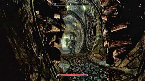 The further part of the level consists of straight corridors, ponds with tentacles and a couple Seekers - Learn the hidden knowledge of Epistolary Arumen | Main story mode - Gardener of Men - Main story mode - Gardener of Men - The Elder Scrolls V: Skyrim - Dragonborn Game Guide