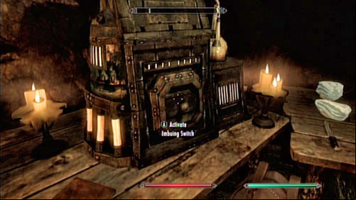 The proper exit is however the middle one - also covered by spider-web - Black Book: Sallow Regent | Side missions - Black Books - Side missions - Black Books - The Elder Scrolls V: Skyrim - Dragonborn Game Guide