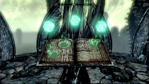 Right after using the Book, you will be attacked by a Seeker - deal with him and get on the bridge in front of you - Black Book: The Hidden Twilight | Side missions - Black Books - Side missions - Black Books - The Elder Scrolls V: Skyrim - Dragonborn Game Guide