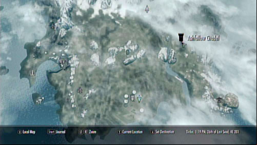 Head out of Raven Rock and go east - Ashfallow Citadel, where you need to get, is found at the other edge of Solstheim - Served Cold | Side missions - Raven Rock - Side missions - Raven Rock - The Elder Scrolls V: Skyrim - Dragonborn Game Guide
