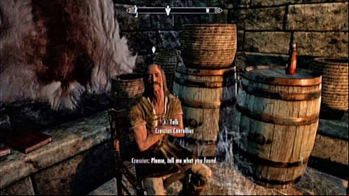 Crescius Caerellius can be found in his house beside the port in Raven Rock - The Final Descent | Side missions - Raven Rock - Side missions - Raven Rock - The Elder Scrolls V: Skyrim - Dragonborn Game Guide
