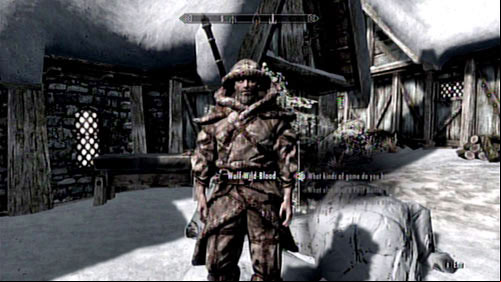 After freeing the Skaal Village from Miraaks influence (see: The Fate of the Skaal), approach the hunter named Wulf Wild-Blood (hes usually forging weapons by his workshop) - Filial Bonds | Side missions - Skaal Village - Side missions - Skaal Village - The Elder Scrolls V: Skyrim - Dragonborn Game Guide