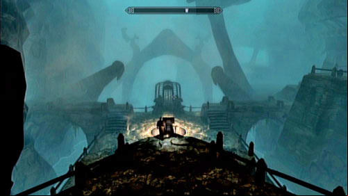 There is a puzzle to be solved in the main chamber - Lost Legacy | Side missions - Skaal Village - Side missions - Skaal Village - The Elder Scrolls V: Skyrim - Dragonborn Game Guide