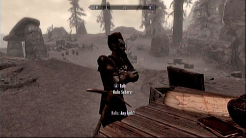 Head to the surface of Kolbjorn Barrow and speak with Ralis Sedarys - Unearthed | Side missions - Kolbjorn Barrow - Side missions - Kolbjorn Barrow - The Elder Scrolls V: Skyrim - Dragonborn Game Guide
