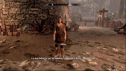 One week after your last visit in Kolbjorn Barrow (and investing a proper sum of gold) you will be approached by a courier with a letter from Ralis - Unearthed | Side missions - Kolbjorn Barrow - Side missions - Kolbjorn Barrow - The Elder Scrolls V: Skyrim - Dragonborn Game Guide