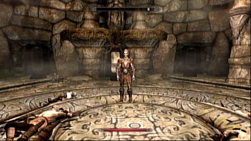 In the middle of the room in which Ahzidal was resting you will find Ralis, standing between the corpses of miners - Unearthed | Side missions - Kolbjorn Barrow - Side missions - Kolbjorn Barrow - The Elder Scrolls V: Skyrim - Dragonborn Game Guide