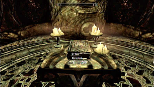 to check out the room behind Ahzidals alter before heading back to the surface - you can find there some treasure and a Black Book which begin Black Book: Filament and Filigree - Unearthed | Side missions - Kolbjorn Barrow - Side missions - Kolbjorn Barrow - The Elder Scrolls V: Skyrim - Dragonborn Game Guide