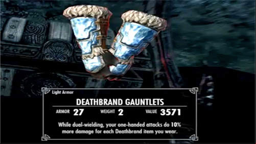 Using the treasure map which you found by the pirate leader in Deathbrand Helm, you shouldnt have problems with finding four parts of the ancient armor - Deathbrand | Side missions - Others - Side missions - Others - The Elder Scrolls V: Skyrim - Dragonborn Game Guide